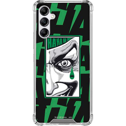 DC Comics The Joker Teardrop Card Galaxy A15 5G Clear Case